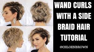 Wand Curls Hair Tutorial Short Hair Hair Curling Tutorial Short Hair Tutorial Curling Wand Short Hair