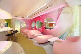 Pink Retro Restaurants Interior Design School Karim Rashid Design