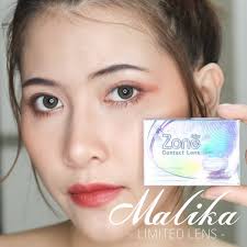 Angel Zone คอนแทคเลนส์ Limited รุ่น Malika Green 14.2  (รองรับสายตาปกติและค่าสายตาสั้น -0.50 ถึง -7.00)
