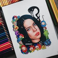 Billie Eilish This Is Insane Like Pics On My Main Hanygr8 Billie Billie Eilish Drawings