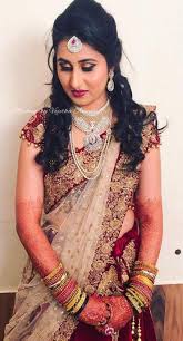 Don't stay boring this wedding season: Lehenga Hairstyles For Wedding Reception Perfect South Indian Bridal Hairstyles For Receptions Latest Hairstyles Hairstyles For Wedding Saree