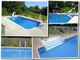 When water becomes trapped behind an inground pool liner it can cause serious problems. Inground Pool Liners Replacement Pool Liner Diy Home Owner Installed Custom Ameri Liners