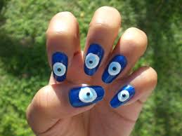 Oh Me Oh My Evil Eye New Years Evil Eye Nails Eye Nail Art Evil Eye