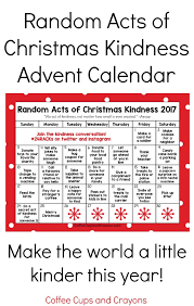 Plus more great kindergarten, preschool, primary and nursery english games by the magic crayons. 24 Random Acts Of Christmas Kindness For Kids Coffee Cups And Crayons