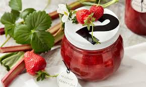 Erdbeer Rhabarber Konfiture Rezept Erdbeer Rhabarber Apfel Konfiture Rhabarber