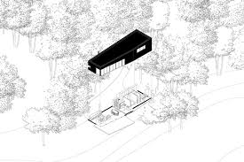 Atelier Mima Maison Jj S M Timber House Nivillac France Designboom Axonometric Drawing Diagram Architecture Architecture Graphics