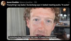 The best Mark Zuckerberg Leak memes :) Memedroid
