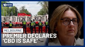 Victoria Premier Declares Melbourne CBD Is Safe After Violent Protests