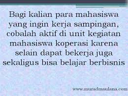 Status diatas bersifat dinamis dari entri data calon mahasiswa baru. Kerja Sampingan Mahasiswa Pengalaman Tempo Dulu Murad Maulana