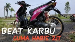 Modifikasi Motor Beat Karbu Babylook Simple