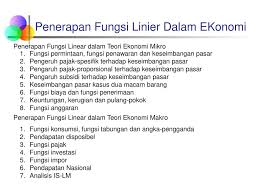 Materi fungsi linear yang dijelaskan dalam video ini: Matematika Ekonomi Pertemuan 4 Fungsi Linier Dosen Pengampu Mk Ppt Download