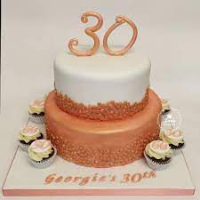 5 out of 5 stars. Pea S Bakery On Twitter Rose Gold 30th Birthday Cake Peasbakery Https T Co Vrpznywzn6