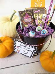 Our personalized gifts collection not only include halloween mugs, halloween pillows, but also other awesome witch items! Diy Halloween Gift Buckets For Girls Diy Halloween Gifts Halloween Gifts Halloween Gift Baskets