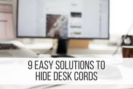 Oct 02, 2018 · i have constantly been struggling to hide cords behind my countertop items. 9 Easy Solutions To Hide Desk Cords Career Advice Blog For Millennials Punched Clocks