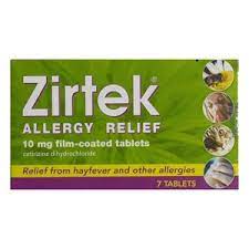 Zirtek Allergy Relief 7s