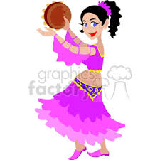 Yandex.translate works with words, texts. A Spanish Woman In Hot Pink Dancing And Shaking A Tambourine Clipart Commercial Use Gif Jpg Wmf Svg Clipart 156893 Graphics Factory