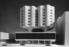 Prentice Women S Hospital Model Bertrand Goldberg Hospital Architecture Architecture Model Brutalist Architecture