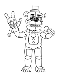 Plus, it's an easy way to celebrate each season or special holidays. 5 Nights At Freddy S 2 Coloring Page Free Printable Coloring Pages For Kids