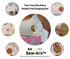 Sewin Diy Pumping Bra Conversion Kit Hands Free Pumping Bra Diy Pumping Bras Hands Free Pumping Bra