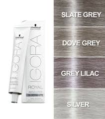 Igora Royal Absolutes Sac Boyasi Silver White Slate Grey 60 Ml