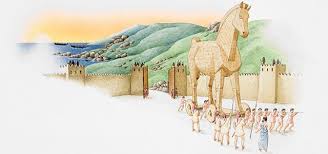 El Caballo De Troya Leyendas Cortas De La Mitologia Griega