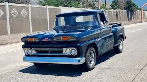 Image result for Blue 1960 Petit Truck