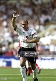 Football statistics of the country england in the year 2000. Alan Shearer Of England Celebrates Scoring During The Euro 2000 Qualifying Match Between England And Luxembourg Played Alan Shearer Newcastle United World Cup