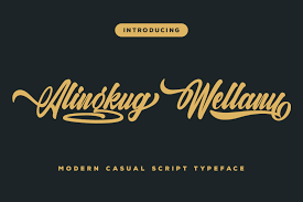 This font is in the regular style. Alingkug Wellany Font Free For Personal