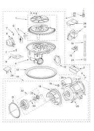 kitchenaid kuds01flbl5 dishwasher parts