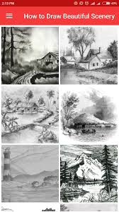 How To Draw Beautiful Scenery For Android Apk Download Learn how to draw beautiful scenery pictures using these outlines or print just for coloring.