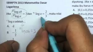 Tentunya, contoh soal itu akan berguna untuk membantumu memahami materi logaritma dalam pelajaran matematika. Contoh Soal Eksponen Dan Logaritma Sbmptn Kumpulan Soal Pelajaran 3