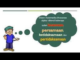 Persamaan Dan Pertidaksamaan Linear Pelajaran Matematika Matematika Persamaan
