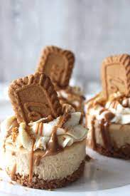 No Bake Mini Lotus Biscoff Cheesecake Recipe Desserts Baking Cheesecake Recipes