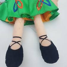 Kelly Anne Irish Dancing Rag Doll in Traditional Costume Kiddiefun Aliec  Vintage