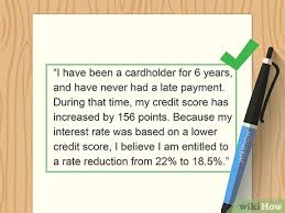 Check spelling or type a new query. 4 Ways To Write A Letter To Reduce Credit Card Interest Rates