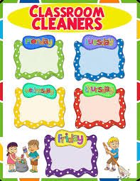 Classroom Cleaners Template Free Download Depedclick
