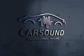 Car Sound Logo 669349 Logos Design Bundles In 2021 Sound Logo Car Sounds Logo Design