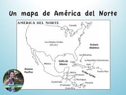Among them, the united states is the biggest by population and canada is the largest country in terms of land area occupied by it. Map Of North America In Spanish By Spanishspot Tpt