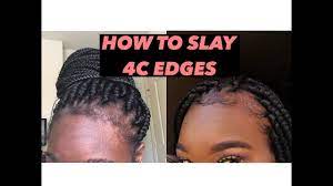 Doing My Hair And Edges Youtube Edges Hair Coarse Hair 4c Natural Hair