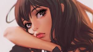 Discovered by r e i u x e. Tapeten Anime Madchen Haar Gesicht Karikatur Anime Frisur Braune Haare Schwarzes Haar Cg Kunstwerk Lippe Mund 2411909 Wallpaperkiss