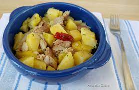 Ricette con sgombro sott olio. Insalata Di Patate Con Sgombro Sott Olio Miriam Nella Mia Cucina