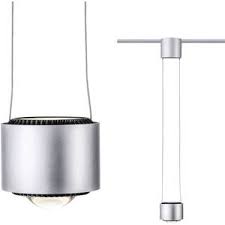 Sie können über einen pendelleuchtenadapter jede beliebige. Paulmann Urail Aldan Hochvolt Schienensystem Leuchte Urail Led Fest Eingebaut 8 5 W Led Chrom Matt Schwarz Kaufen