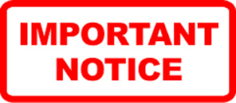 Image result for clipart for important notice