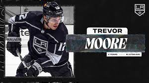 Rhett pitlick (f) #132 anaheim ducks: La Kings Sign Trevor Moore To A Two Year Contract Extension