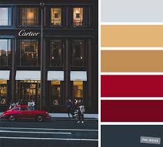 Black And Gold Color Scheme Meaning Grey Gold And Red Color Scheme Red Color Schemes Grey Color Scheme Grey Color Palette