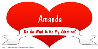 But that's actually what makes the story of their friendship even more compelling. Amanda Do You Want To Be My Valentine Greetings Cards For Valentine S Day For Amanda Messageswishesgreetings Com