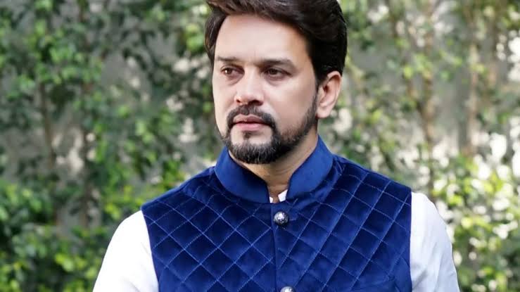 Image result for anurag thakur image"