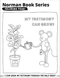 Amazing thanksgiving animals coloring pages 20 lds primary holy. Coloring Pages Norman The Mormon