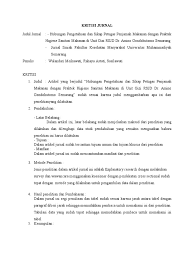Jadi, sebelum melakukan penelitian, para peneliti harus berikut beberapa pengetahuan mengenai latar belakang yang harus dipelajari, mulai pengertian, fungsi, cara membuat, dan beberapa contoh latar belakang. Kritisi Jurnal