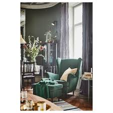 Strandmon Fotel Uszak Djuparp Ciemnozielony Dodaj Do Koszyka Ikea Ikea Strandmon Wing Chair Ikea